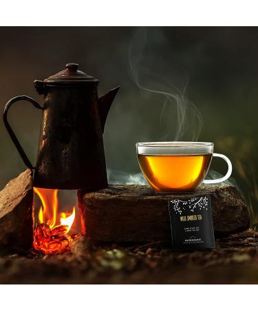 BEYONDARIE Smoked Tea Bags - 15 Long Leaf Pyramid Herbal Teabags - Buy Online on GoSupps.com