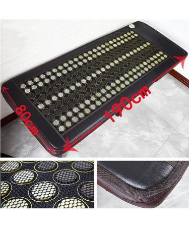 Fern Infrared Heating Pillows | Natural Jade & Tourmanium Heat Mats for Pain Relief | 190x80cm Size Color D - Buy Online on GoSupps.com