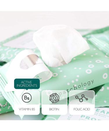 Patchology Clean AF Facial Cleansing Wipes - Travel Size Makeup Remover for Sensitive Skin (60 Count) - Buy Online on GoSupps.com