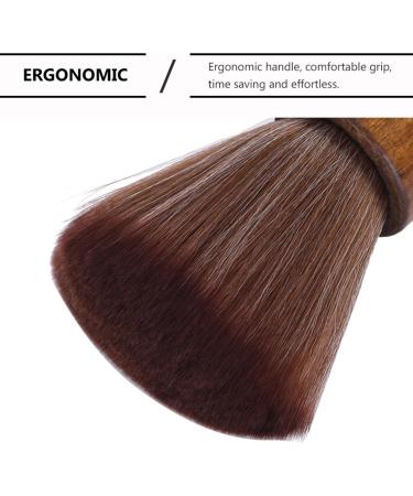 minkissy 1pc Hair Brush Barber Brush Cleaning Sponges Mini Neck Duster Barber Neck Brush Soft Shaving Hair Sponge Neck Cleaner Hair Shaving Brush The Face Care Brush Wood Handle 15X4.5X4.5cm As Shown - Buy Online on GoSupps.com