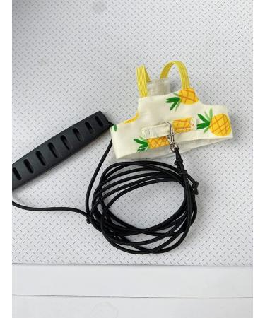 YANQIN Bird Flight Harness Vest: Medium Yellow Parrot Flight Suit with Leash for Outdoor Training & Activities - Buy Online on GoSupps.com
