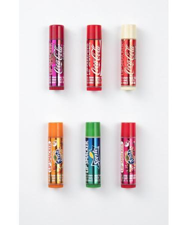 Lip Smacker - Coca-Cola Vintage Tin Collection - Set of Lip Balms for Kids in Different Flavours - Sweet Gift in a Collectible Iconic Coca-Cola Vintage Bottle Box - Gift Pack of 6 - Buy Online on GoSupps.com