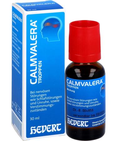 Calmvalera Drops Hevert 30ml - Natural Anxiety Relief | Buy Internationally - Buy Online on GoSupps.com