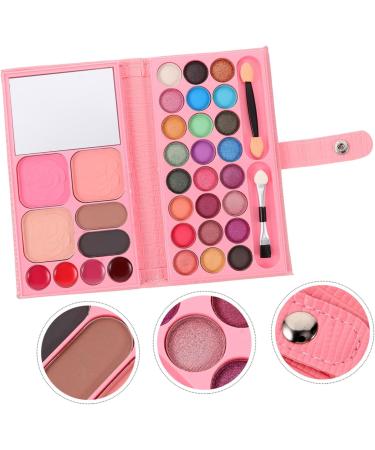 Beavorty 6pcs 33 Makeup Palette Eyeshadow Eye Makeup Children Toys Eye Shadow Plate Cosmetic Bag Folding Girl - Buy Online on GoSupps.com