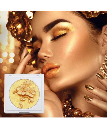 Make up Highlighter for Face | Contour Palette Powder Highlighter Palette - 3D Plum Blossom Long-Lasting Highlighter Powder Face Highlighter Illuminator 0.7 Oz Highlight Makeup Rowces 03# - Buy Online on GoSupps.com