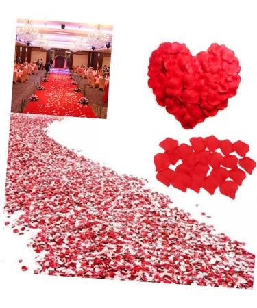 Zerodeko 3000 Pcs Silk Rose Petals Faux Rose Petals Lifelike Rose Petals Affordable Wedding Decorations Ornament Popcorn Decorations Romantic Decorations Pillow Filler Red Rose Petals 1000 - Buy Online on GoSupps.com