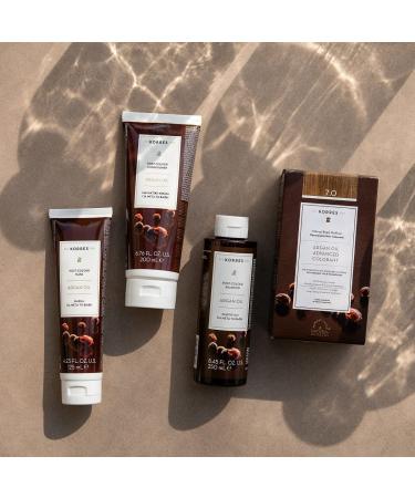 KORRES ARGAN OIL Hair Mask | Nourishing Vegan Treatment for Colored Hair | 125ml with Shea Butter & Wheat Proteins - Buy Online on GoSupps.com