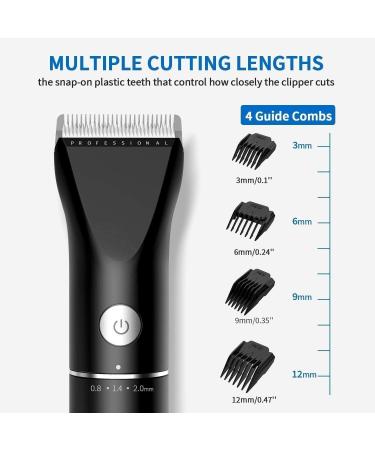 Professional Hair Clippers & Cordless Trimmer Kit for Men Women & Kids - Rechargeable Grooming Set - Buy Online on GoSupps.com