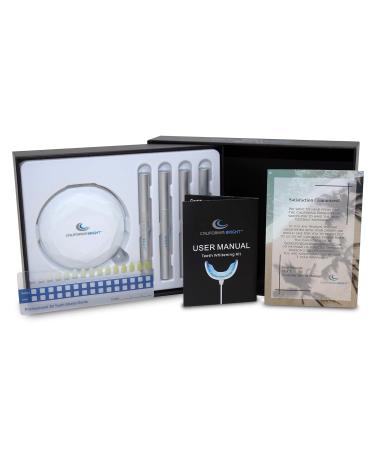 California Bright Smart Teeth Whitening Kit | LED Light Mouthpiece, 4 Gel Pens | Portable Case, Shade Guide | Smartphone & USB Compatible - Buy Online on GoSupps.com
