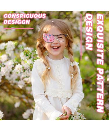 Lusofie 8 Pcs Colorful Eye Patches for Kids - Stylish Right & Left Eye Patches for Boys & Girls | Ideal for Glasses | International Shipping - Buy Online on GoSupps.com