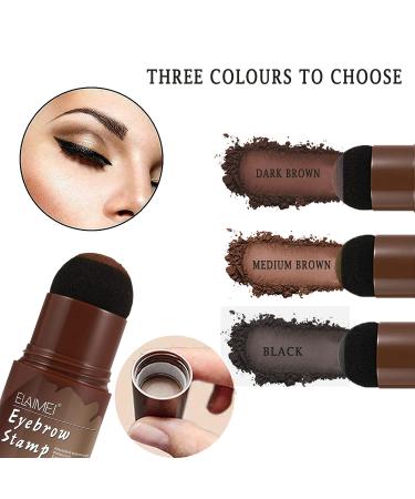 Eyebrow Stamp Shaping Kit - Waterproof Brow Makeup Stencil & Powder Set for Perfect Eyebrows - International Shipping Available - Buy Online on GoSupps.com