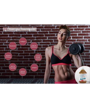 Buy Colloimed Colloidal Iron 70ppm - High Purity 99.95% | 500ml Brown Glass Bottle - International Shipping Available - Buy Online on GoSupps.com