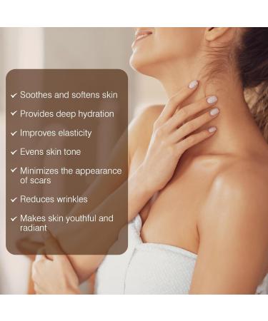 Aeshory 6 in 1 Body Oil For Moisturising Repairing Dry Skin Fine lines and Scars | Formulated with Jojoba Oil Argan Oil Rosehip Oil Sweet Almond Oil Coconut Oil and Shea Butter 100ml - Buy Online on GoSupps.com