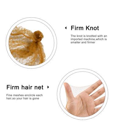 50 Pieces Elastic Invisible Hair Nets - Perfect for Women & Girls Ideal Hair Styling Accessories for Ballet Dancers - Buy Online on GoSupps.com