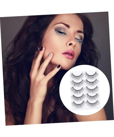 minkissy 10 Pairs Eyelashes Fluffy Eyeslash Natural Eye Lashes Halloween Makeup Supplies Long Extension Eyeslash Christmas Eye Lashes Makeup Lash Makeup Eyelash 3d Fiber Multi-layer - Buy Online on GoSupps.com