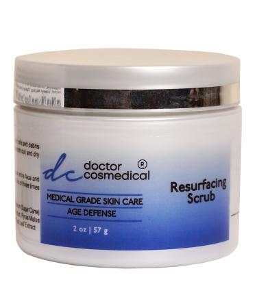 Doctor Cosmedical Professional Soft & Instant Facial Scrub | Skin Tightening & Brightening Face Scrub | Exfoliating Face Scrub | Skin Firming Formula to Reduce Wrinkle and Dark Spots | 2 Oz / 57g