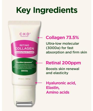 CKD Retinol Collagen Cream Bundle Anti-Aging & Lifting Set with Retinal and Massage Roller for Wrinkles Sagging and Firmness Korean Skincare Set - Buy Online on GoSupps.com