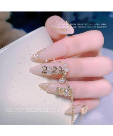 Nail Faux Diamond Faux Nail Charm Shining Three-Dimensional DIY Light Luxury 2023 Zircon Manicure Accessories for Manicurist Zircon Manicure Decor Nail Charm - Buy Online on GoSupps.com