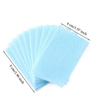 EORTA 1200 Pcs Disposable Nail Wipes for Nail Polish Removal - Lint Free Cotton Pads for Acrylic Gel Nails, Nail Art, Finger/Toenail Care - 2 Random Colors - Buy Online on GoSupps.com