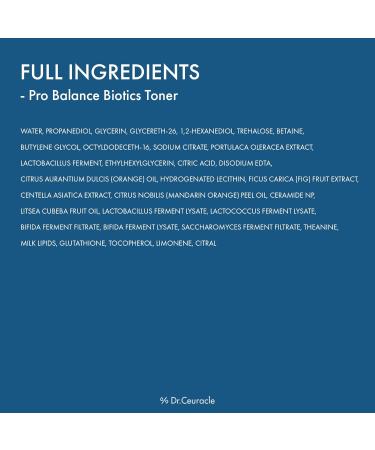 Dr.Ceuracle Pro Balance Moisture Barrier Set - Moisturizing pH Balanced Korean Skincare Gift Set included Cleansing Foam, Toner, Cream - Buy Online on GoSupps.com