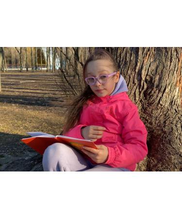 Ultra Blue Light-Blocking Glasses for Children | Gaming Glasses UV Protection Clear Blue Light Filter | Hornride Age 3-8 Years | Powder Pink - Buy Online on GoSupps.com