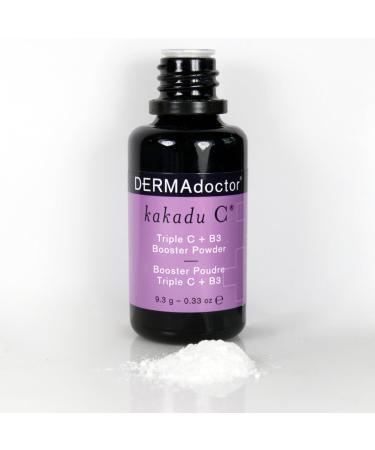 DERMAdoctor Kakadu C Triple C + B3 Booster Powder | Vitamin C Serum & Niacinamide for Brightening & Pore Minimizing - 0.33 oz - International Shipping Available - Buy Online on GoSupps.com