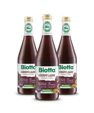 BIOTTA - Prunes juice - Facilitates transit fights against intestinal laziness and constipation - Prune and apricot puree 10
