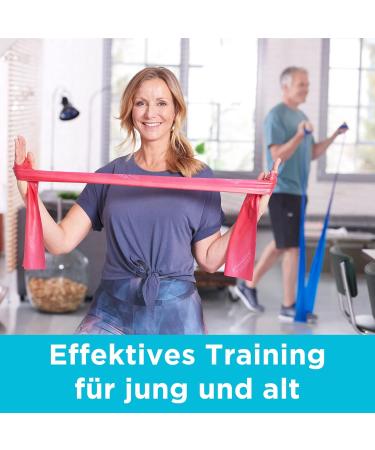 Theraband Original Exercise Band - 2.50m Fitness Resistance Band for Strength Training & Weight Loss | Includes Carry Bag & Instructions - Green - Buy Online on GoSupps.com