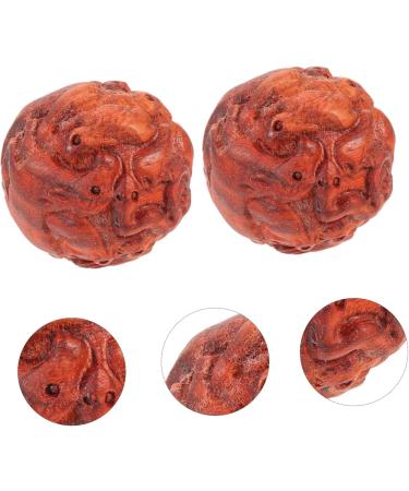 Fomiyes Wooden Hand Massage Balls - Relaxing Finger Rolling Balls for Meridian Therapy & Muscle Relief - Buy Online on GoSupps.com