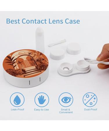 Portable Contact Lens Case - Sunny Arch Travel Storage Box for Contact Lenses - Buy Online on GoSupps.com