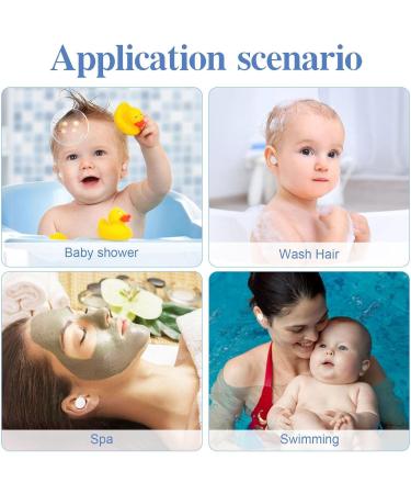 Baby Waterproof Ear Stickers - 120 Disposables Ear Covers For Shower - Ear Protectors For Swimming - Snorkeling Ear Stickers | For Baby Swimming Bathing - Buy Online on GoSupps.com