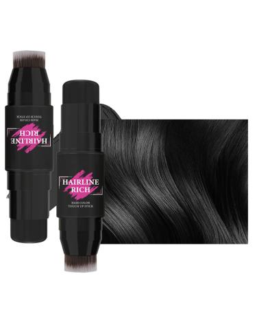 Women Hair Root Powder | Natural Water Resistant Hair Concealer | Long Lasting Contour Cream for Men - Camouflage Light Areas & Colouring