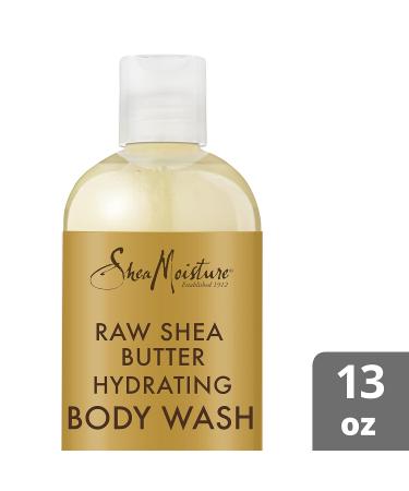 Shea Moisture Raw Shea Butter Hydrating Body Wash with Coconut Oil & Vitamin E - Pack of 2, 13 Fl Oz Ea | Frankincense Myrhh Coconut - Buy Online on GoSupps.com