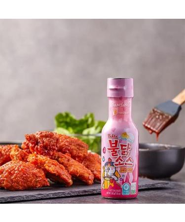 Samyang Carbonara Buldak Hot Spicy Chicken Flavour Sauce Halal 200g Carbonara (Pack of 1) - Buy Online on GoSupps.com