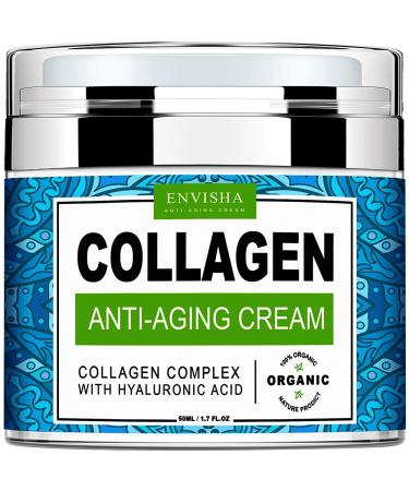 Aiwei Collagen Cream for Face - Day and Night Retinol Moisturizers with Hyaluronic Acid & Vitamin C, Improve Skin Texture & Glow, Moisturizer, Boost Collagen Booster