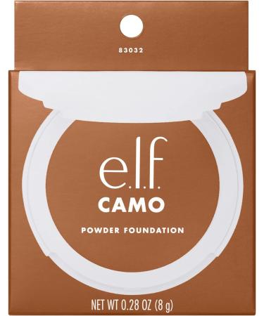 e.l.f. Camo Powder Foundation Deep 500 W 8g - Primer-Infused, Long-Lasting Full Coverage - Buy Online on GoSupps.com