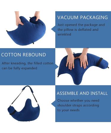 Lianjindun Post Shoulder Surgery Pillow - Rotator Cuff Support for Pain Relief & Comfort Sleep, Shoulder Pillow for Adults After Surgery - Arm Support Cushion with Sling - Buy Online on GoSupps.com