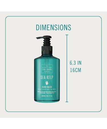 Scottish Fine Soaps Sea Kelp Marine Hand Wash - 300ml Pump | Luxurious Hydration for All Skin Types | Shop Internationally - Buy Online on GoSupps.com