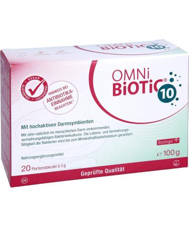 Buy Omni Biotic 10 - 20 St. Portion Bags | Best Probiotic for Gut Health | International Shipping Available - Buy Online on GoSupps.com