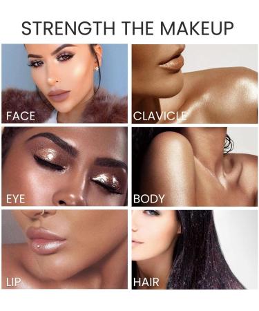 Powder Highlighter Stick | Body Face Highlighter Powder Stick Body Brightening Long Lasting Natural Stick for Neck Collarbone Proms Pink - Buy Online on GoSupps.com