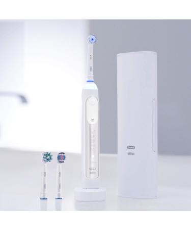 Oral-B Genius 9600 Electric Toothbrush - White | Top-rated dental care tool - Buy Online on GoSupps.com
