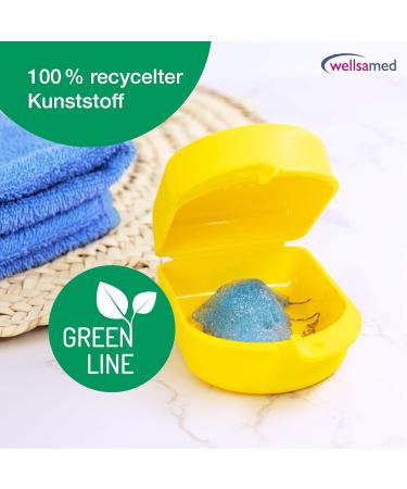 Buy Wellsamed KFO Splint Box Green Line - 100% Recycled Storage for Braces & Dental Splints - International Shipping Available - Buy Online on GoSupps.com