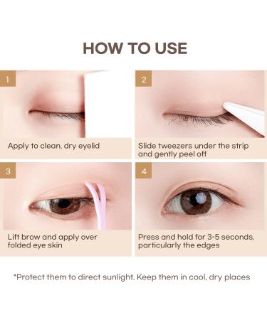SILKDEMIS Professional Eyelid Tape - 400 Pcs of Invisible Double Eyelid Lifter Strips for Hooded Eyes (4mm 5mm 6mm 7mm) - Premium Quality eCommerce Shipping Worldwide - Buy Online on GoSupps.com