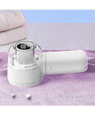 2 in 1 Electric Fabric Shaver & Lint Remover - Adjustable Digital Display Sweater Defuzzer with Dual Blade Heads for Clothes & Sofa - International Shipping Available - Buy Online on GoSupps.com