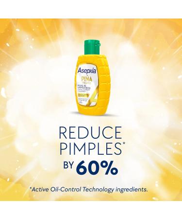 Asepxia Facial Cleanser Powder | Non-Abrasive Exfoliating Face Wash with Pineapple Enzyme for Oily Skin | 1.4 oz - Gentle Water-Activated Foaming Lather - Buy Online on GoSupps.com