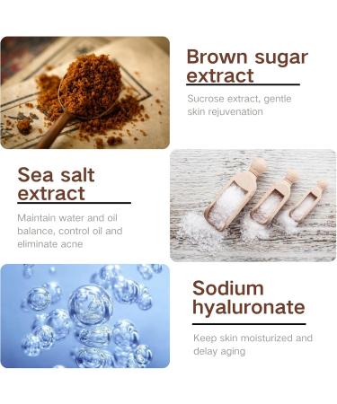 Body Scrub Exfoliator - Brown Sugar Body Exfoliator - Gently Removes Body Scrub - Exfoliating Body Scrub - Body Exfoliator Scrub - Body Skin Care - Nourishing Brighting 65g - Buy Online on GoSupps.com