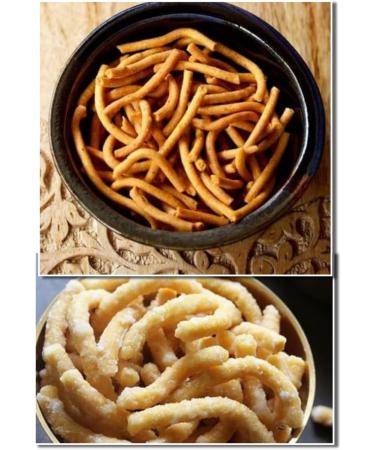 Two Different Types Of Delicious Indian Traditional Sweets Raksha Bandhan Marriage Diwali Holi Festivals (2 375g Each) (Sugar Coated Shakkar Para & Shakkar Para Without Sugar Coated) - Buy Online on GoSupps.com