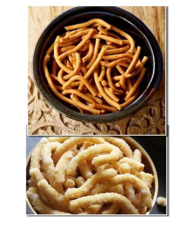 Two Different Types Of Delicious Indian Traditional Sweets (Sweet Sirni & Salted Sirni) Raksha Bandhan Marriage Diwali Holi Festivals (2 375g Each)