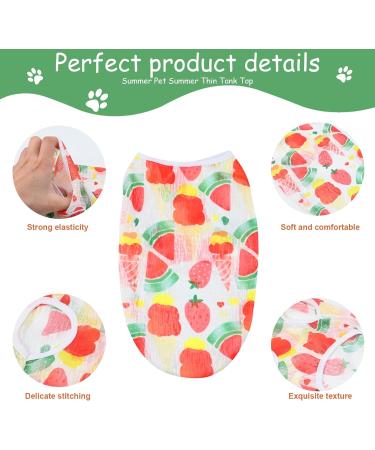 Cooling Dog Shirts for Small Dogs - 3 Pack Breathable Summer Vests for Chihuahuas Yorkies & Corgis - Buy Online on GoSupps.com