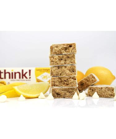 Think! High Protein Bars Lemon Delight 2.1 Oz 10 Count 600g - Buy Online on GoSupps.com